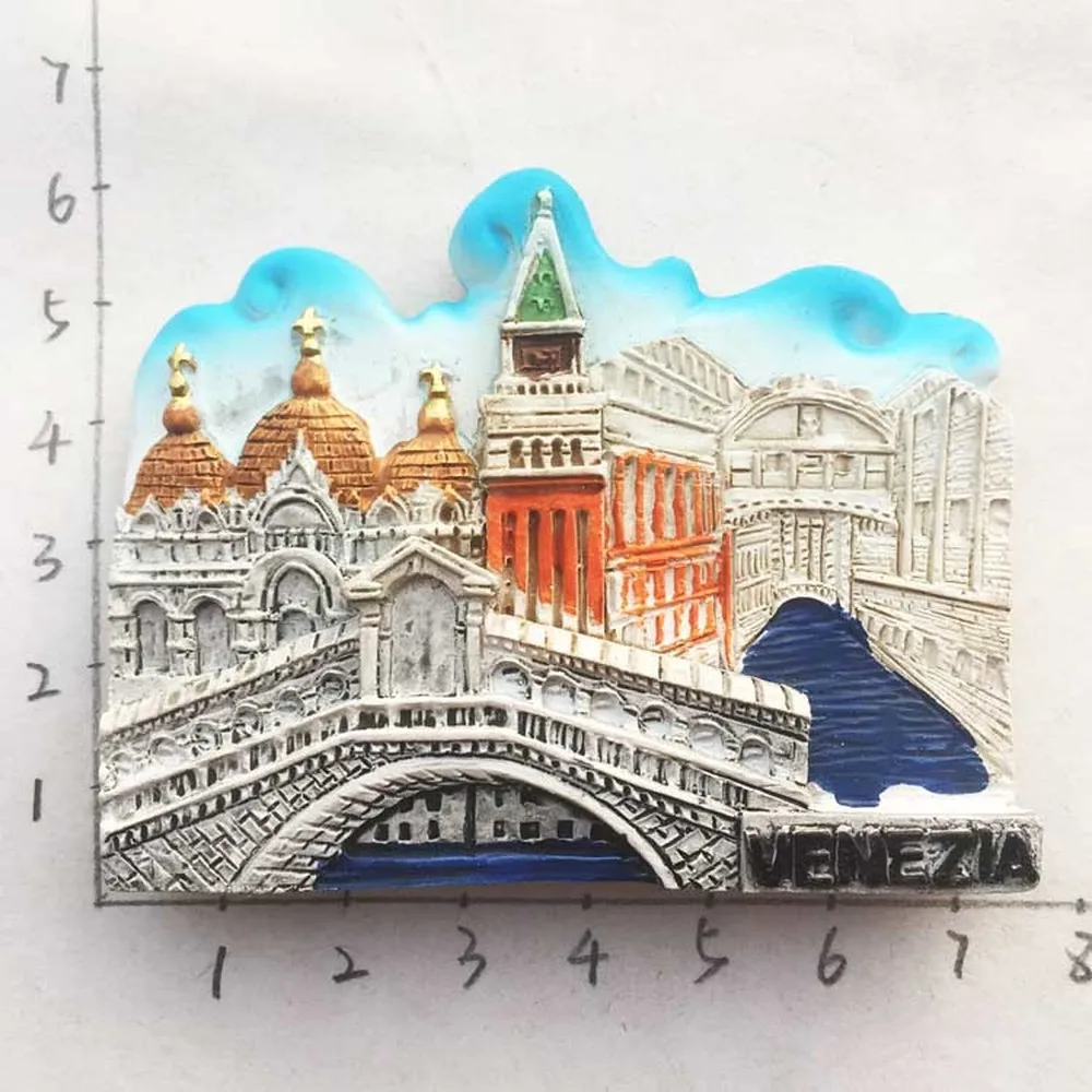 

BABELEMI Resin 3D Venice Italy fridge magnet souvenir tourist gifts ideas home decoration accessories