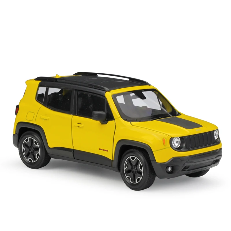 WELLY 1:24 литая под давлением модель автомобиля игрушка для Jeep Renegade City SUV 2015 JEEP Cross