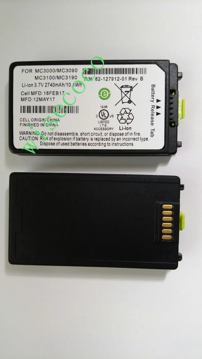В наличии сейчас аккумулятор 2740 мАч для Motorola Symbol MC3090R MC3000 MC3190 MC3100 MC3090 5 шт./лот|battery
