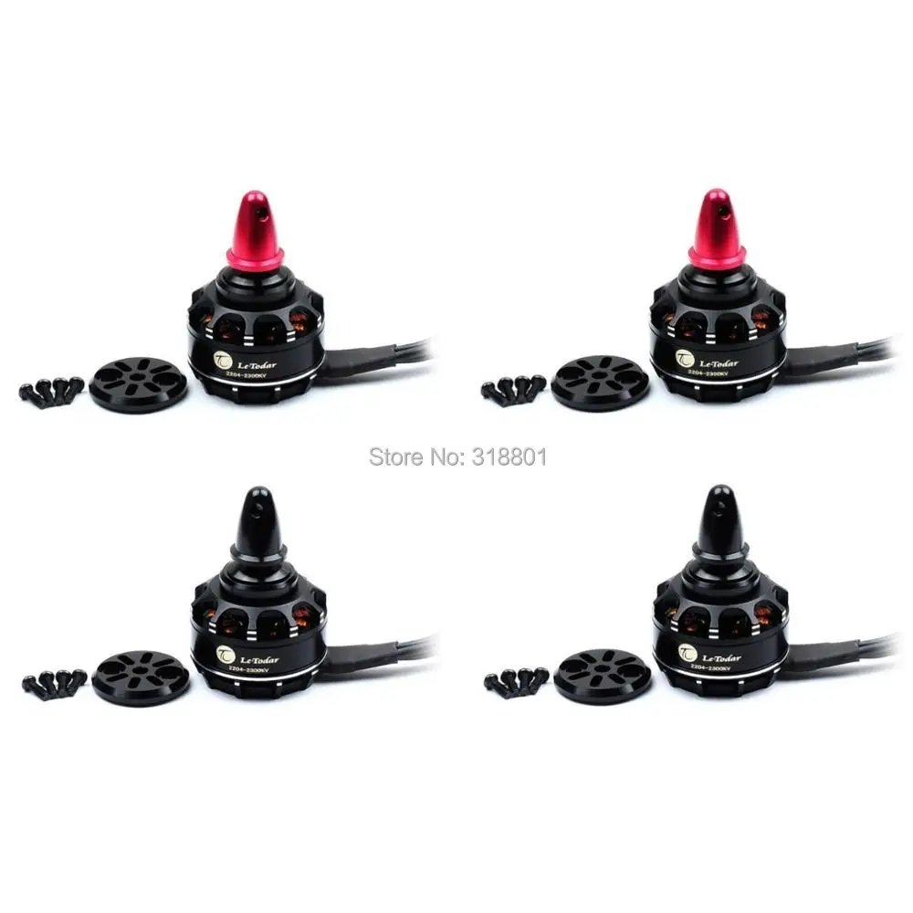4 x Le todar 2204 2300kv Двигатели и FVT Пчелка 20A Pro ESC для Multi Quad | Игрушки хобби