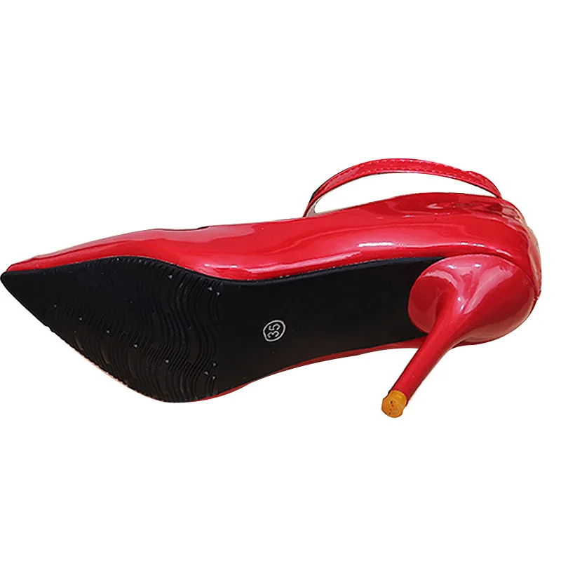 Женские свадебные туфли VTOTA лодочки с острым носком на тонком высоком каблуке 9 5