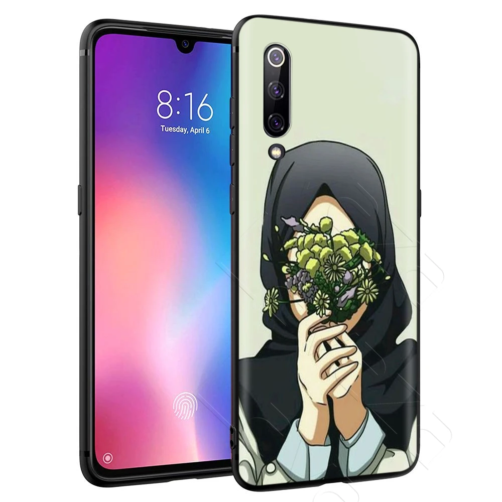 Islamic Muslim Hijabi Girls Art Case for Xiaomi Redmi Note 8 9 9S K30 Pro MI MAX 3 6 SE A1 A2 A3 10 Lite Plus 8A F1 |