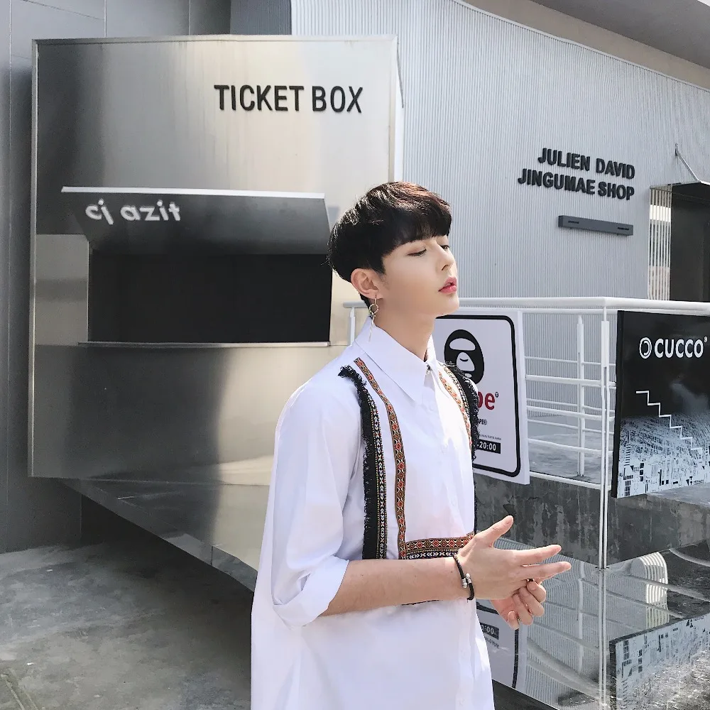 Мужская одежда стильный костюм GD с рукавом три четверти средней длины 2018 |