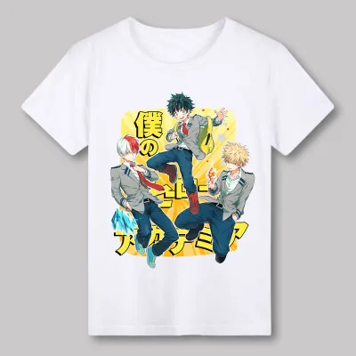 3 Новинка унисекс Boku no hero т Футболка my hero academia футболка унисекс футболка с короткими рукавами - Цвет: 3