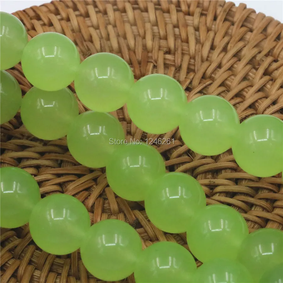 Accessories Lemon Chalcedony Crafts Stone Girls Gifts DIY Loose Round Beads Balls 4mm 6mm 8mm 10mm 12mm Hand Made Jewelry Making | Украшения