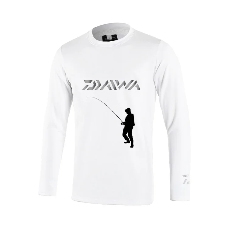 Одежда Daiwa 5 видов цветов быстросохнущая одежда с длинным рукавом для рыбалки