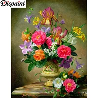 dispaint full squareround drill 5d diy diamond painting flower landscape 3d embroidery cross stitch home decor gift a10078
