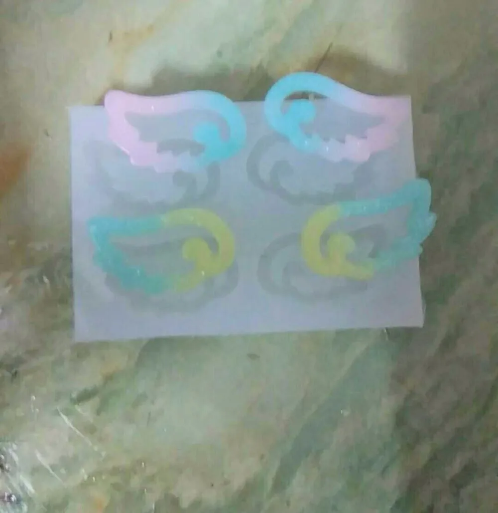 Полые крылья ручной работы искусственная силиконовая форма инструменты для