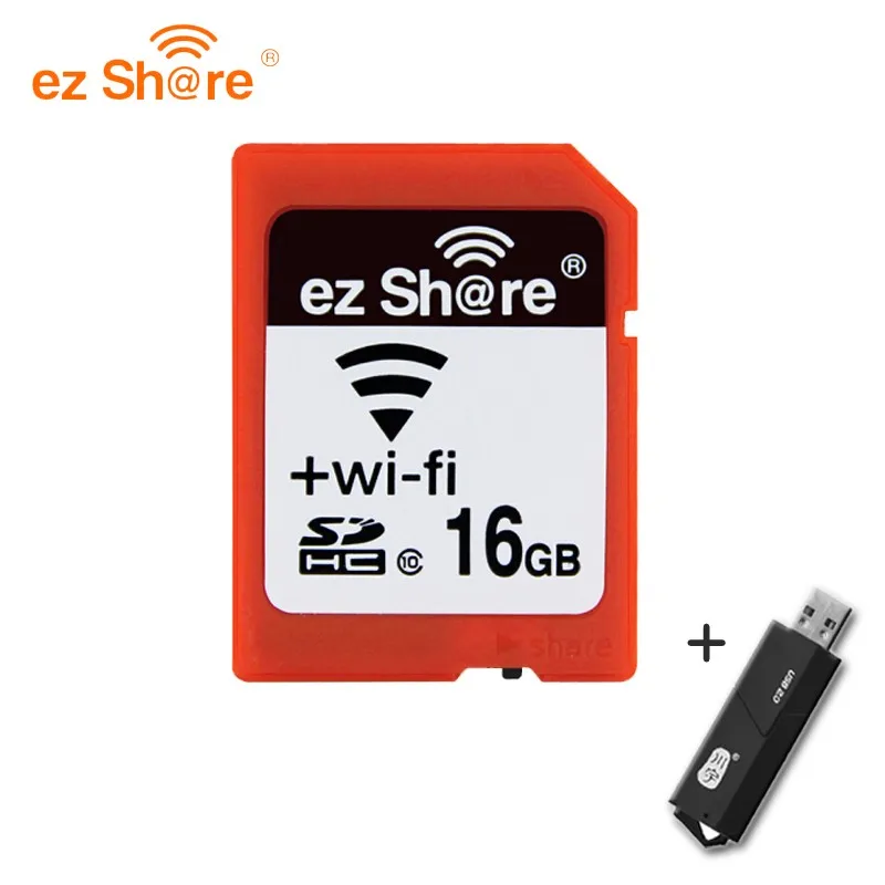 Оригинальная карта памяти EZ share sd Wi Fi 32 ГБ 16 4 8 класс 10 64 128 для canon/nikon/sony