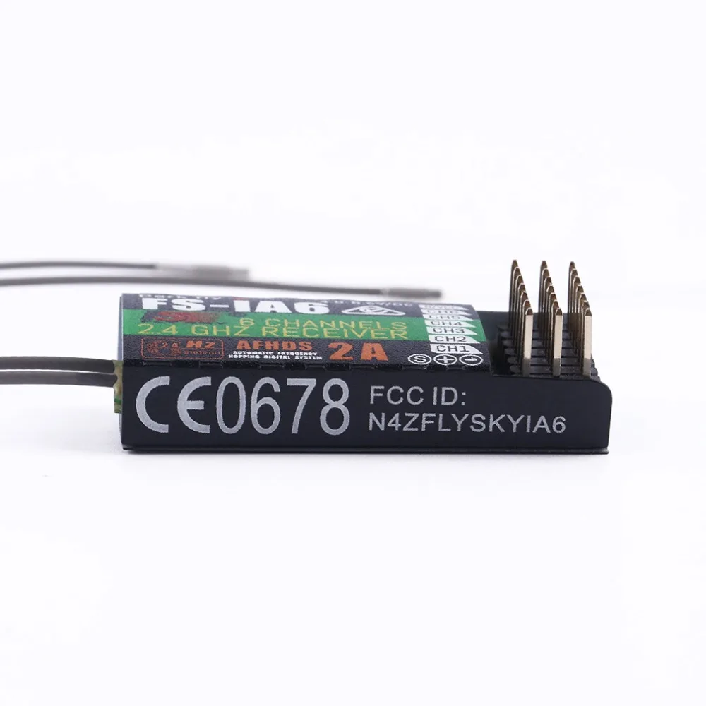 Nova 2 4G Flysky FS iA6 6 CH RC приемник с двойной антенной для i6 i4 i10 GT2E GT2F GT2G transmissor|flysky fs-ia6|flysky