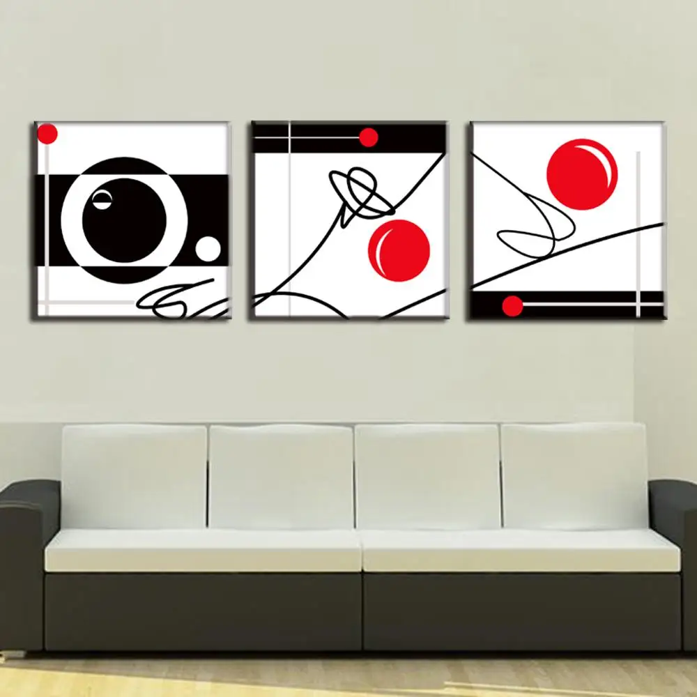 3 шт./компл. художественное полотно современные абстрактные настенные картины