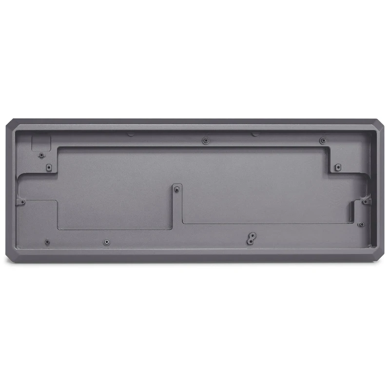 Gray Alu Bluetooth Алмазный 61 64 комплект CNC анодированный алюминий чехол PC чехол плита горячая замена GK61 PCB стабилизаторы GK61 Bluetooth - Цвет: Gray Alu Bluetooth