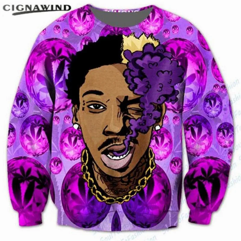 Новый Свитшот Dizzy Arts Wiz Khalifa с 3D принтом мужские женские спортивные костюмы