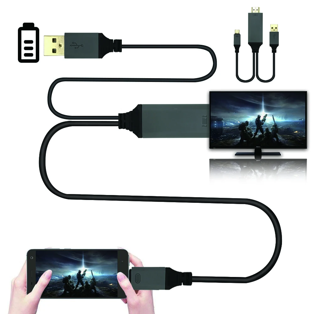Для Macbook New Pro 13 15 USB C переходник Type в HDMI 4K 30Hz UHD Graphics Video Extender 3 1 Smart Power Charge|usb-c type-c|usb
