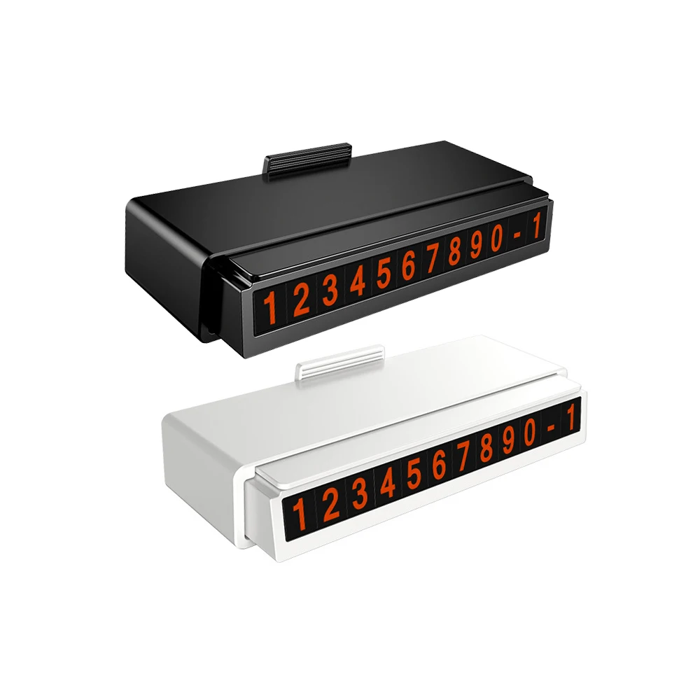 Универсальная автомобильная Временная парковочная карта номер телефона