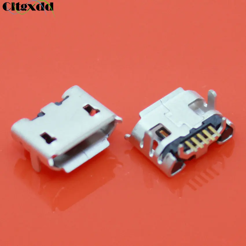 Cltgxdd 10 шт. 5 контактный SMT USB разъем микро Тип B мама размещение SMD DIP для Lenovo A3000 Huawei