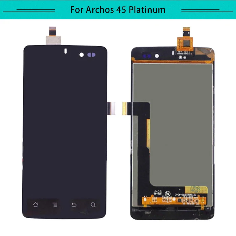 1 шт. для ARCHOS 45 платины полный ЖК дисплей Дисплей сборки в комплекте с сенсорным