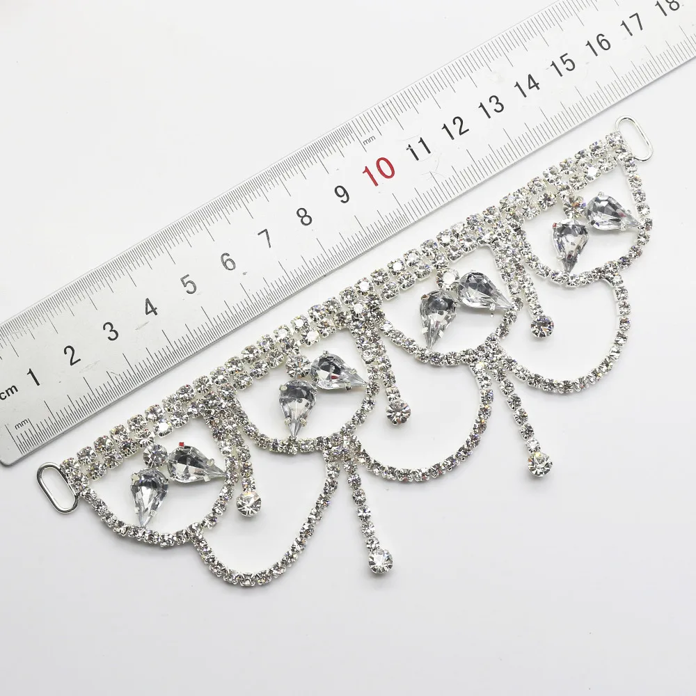 1 шт. медная цепочка с пряжкой 6 см|bikini connectors|rhinestone bikini connectorsbikini rhinestone connector |