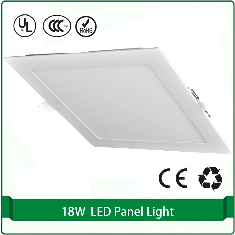 Плоские светодиодные панели 12 Вт встраиваемые установка super slim панели|led panel video