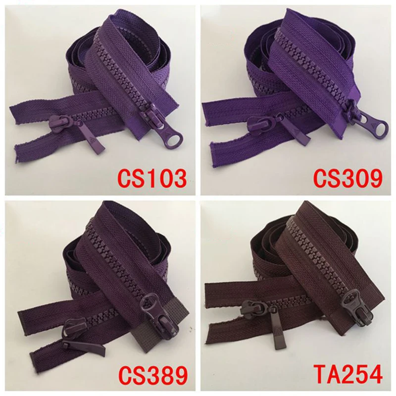 Meetee 5 шт. 80 см 5# Многоцветный резиновый двойной открытый хвост молния Сделай Сам пуховик Домашний текстиль Одежда ручная вышивка двойная голова молния