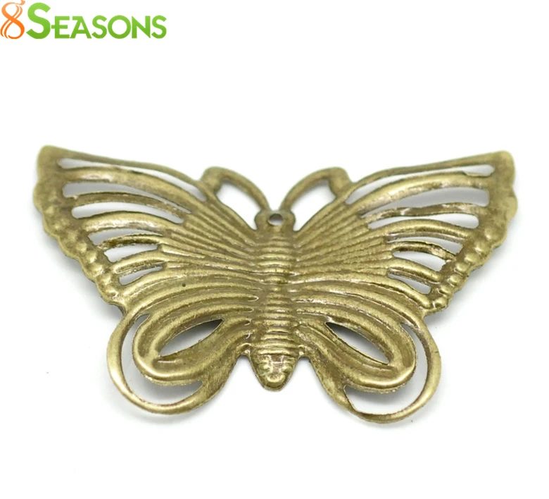 50 шт. подвески бабочки в античном стиле|pendant parts|pendant giftpendant bling |