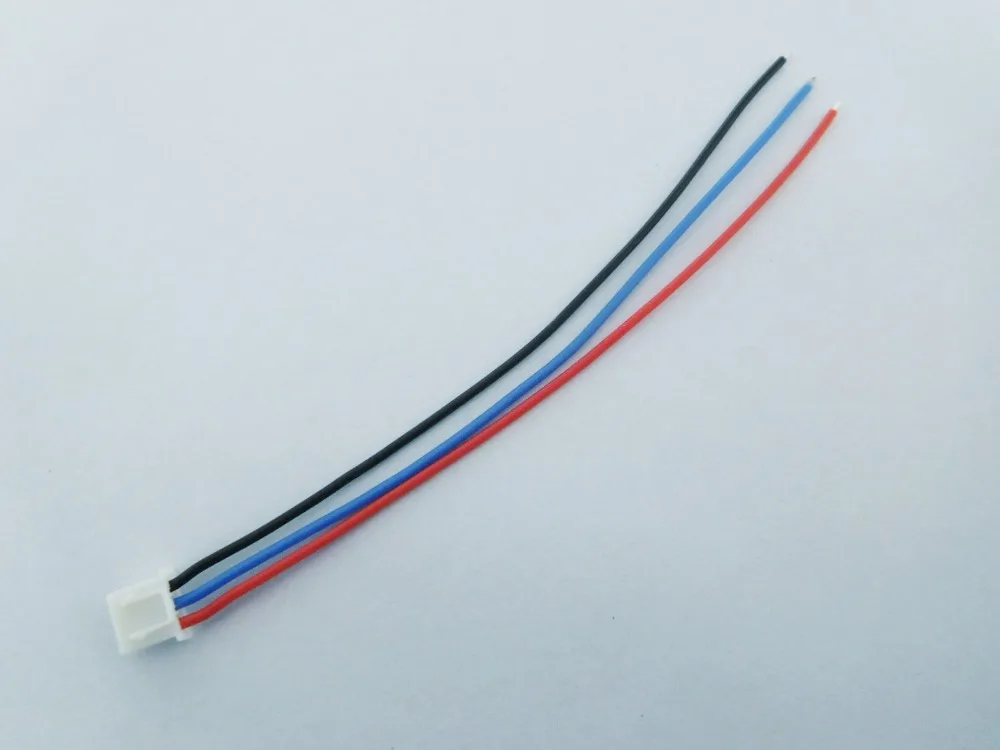 10 шт. XH 2 54 JST разъем 2S Lipo зарядное устройство силиконовый кабель 26AWG 13 см для