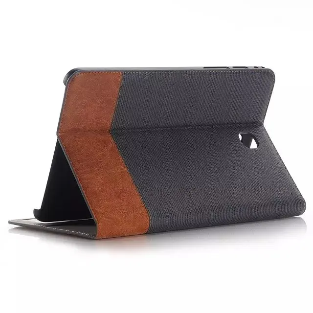 Новый роскошный кожаный чехол книжка для samsung Galaxy Tab A 9 7 SM T550 T555 P550 Coque Capa в клетку с