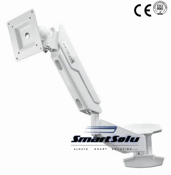 Free shipping 19-27 inch Retractable 360 Rotating LCD Rack LED TV Mount Brackets Arm Type Gas Spring Adjustable mount | Автомобили и