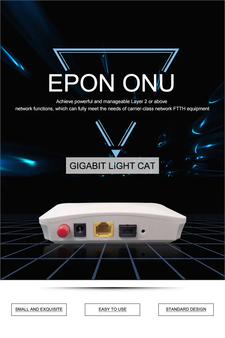 5 шт. EPON ONU FTTH 1GE EPON 1 порт FTTH ONU ONT одиночный LAN порт OLT 1,25G Gpon набор микросхем для ZTE Fiber to home