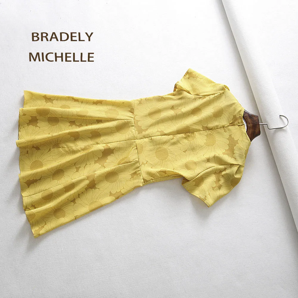 BRADELY MICHELLE, Летнее мини платье, сексуальное, v-образный вырез, короткий рукав, с принтом, платья для женщин на молнии