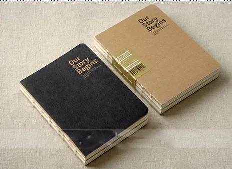 2 шт. классический блокнот для заметок формата А5 без рисунка скетчей записная