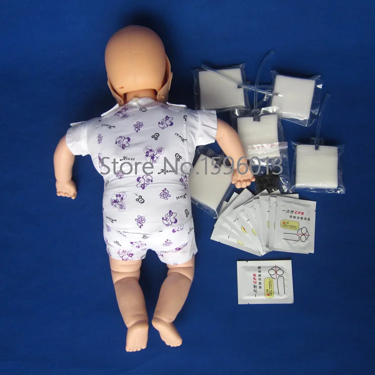 Младенческая/ребенок CPR и обструкция тренировочный Манекен Модель первая помощь