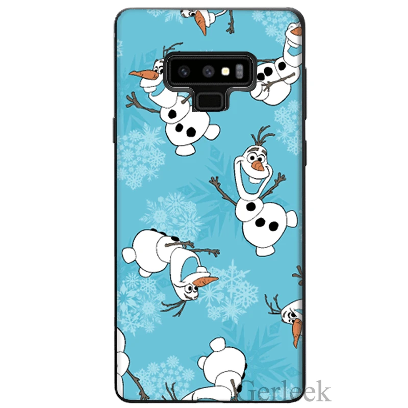 B12 Desxz Снеговик ТПУ чехол для samsung Galaxy A70 A50 A40 A10 A30 A9 A7 A8 A6 A5 A3 J6 Обложка сумка - Цвет: B12