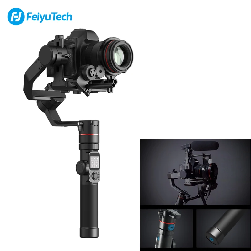 Feiyu AK4000 на шарнирном замке с 3 Осями для смартфона sony a7 ii iii a9 серии Nikon Panasonic Canon