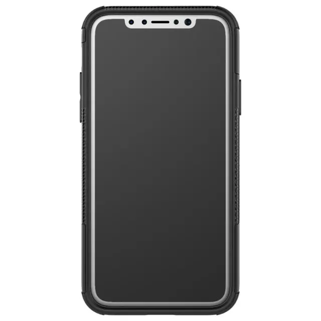 HYSOWENDLY Super Rubber Soft Silicon Spider Rugged Case for iPhone X Stand Hold Full Protetion 10 Gel TPU Coque |