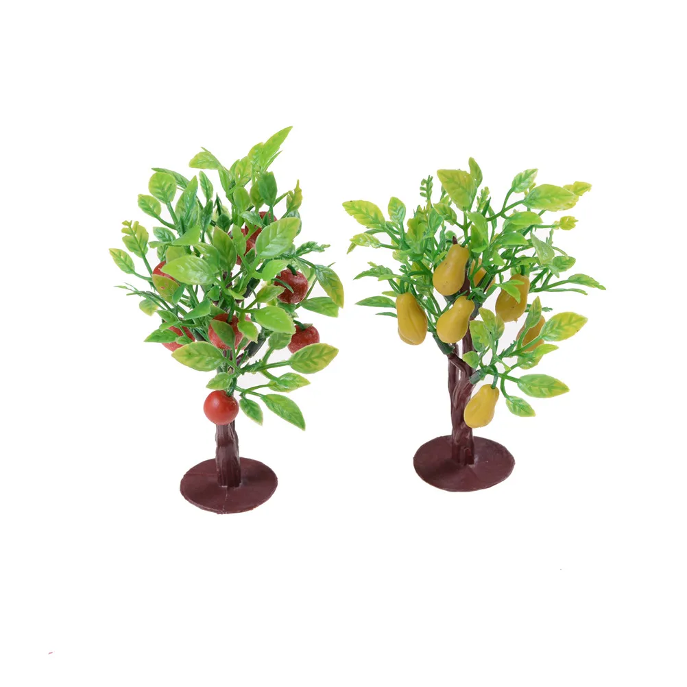 10 см модель фруктового дерева макет ж/д парка декор кукольного домика Лидер