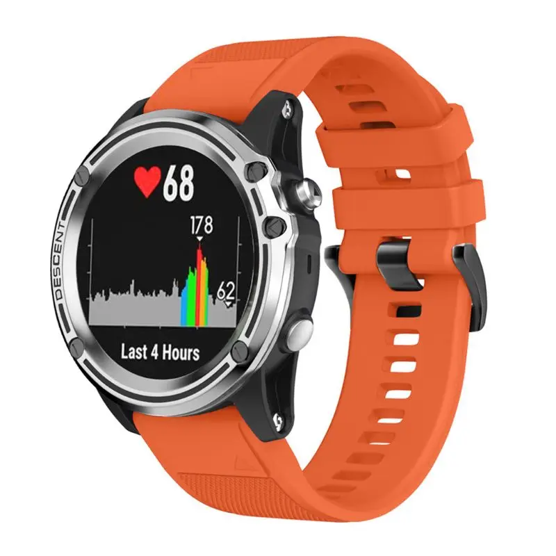 2019 новый 22 мм быстросъемный силиконовый ремешок для Forerunner 935 Fenix 5 5X Plus Garmin Instinct Watch