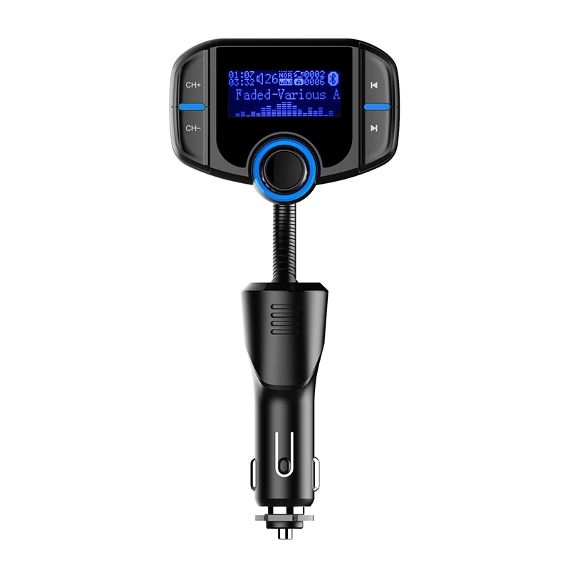 BT70 автомобильный Bluetooth fm-передатчик модулятор передатчик 2 USB быстрое зарядное устройство QC3.0 громкой связи автомобильный комплект MP3-плеер Поддержка Siri