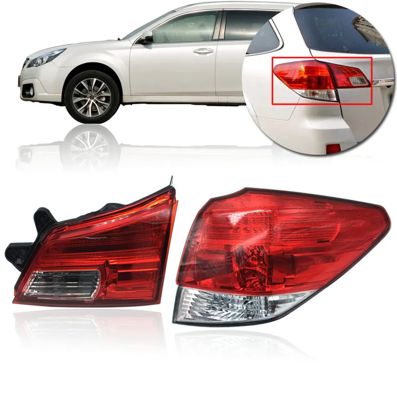 Capqx задний стоп-сигнал светильник хвост светильник для Subaru Outback 2010 2011 2012 2013 стоп светильник задний фонарь светильник taillamp