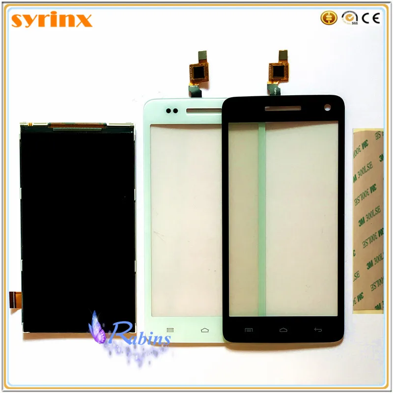 SYRINX 5 0 дюймовый ЖК дисплей сенсорный экран панель для Explay Fresh емкостный передний