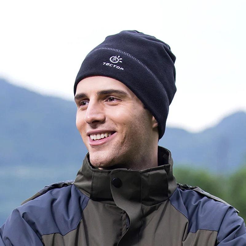Теплая зимняя уличная ветрозащитная Флисовая шапка Tectop|hiking cap|hat hathat outdoor |