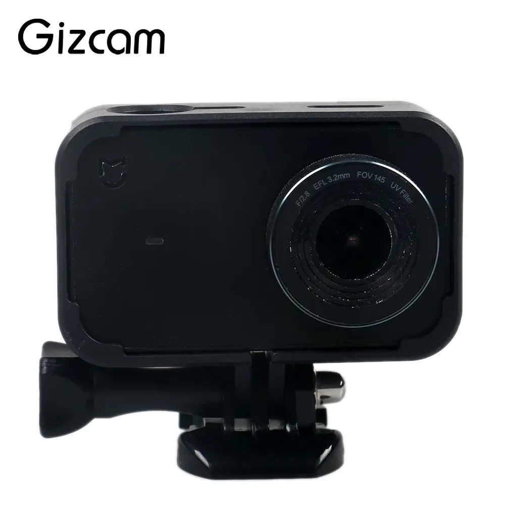 Gizcam ABS Защитный анти капля рамка + крепление база винт для Xiaomi Mijia 4 К Камера