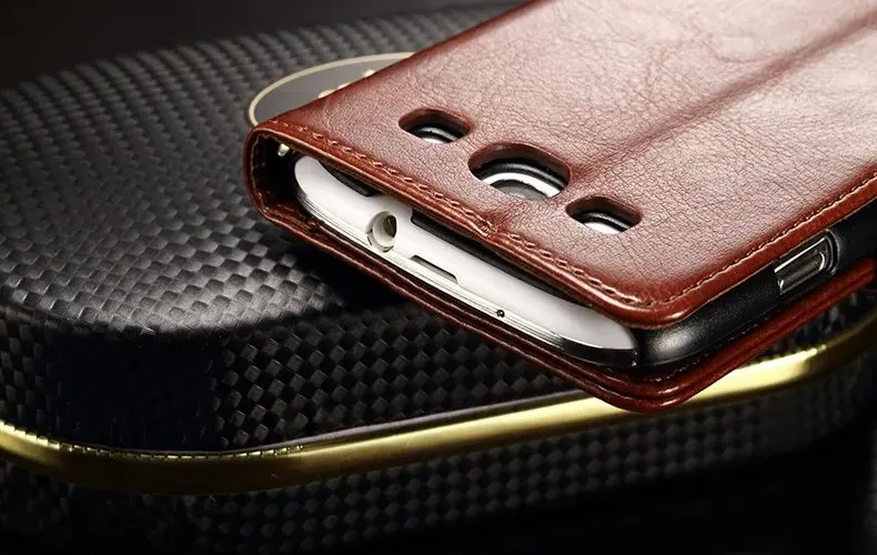 Чехол для Samsung s3 футляр карт чехол samsung galaxy S3 i9300 кожаный телефона Ультратонкий
