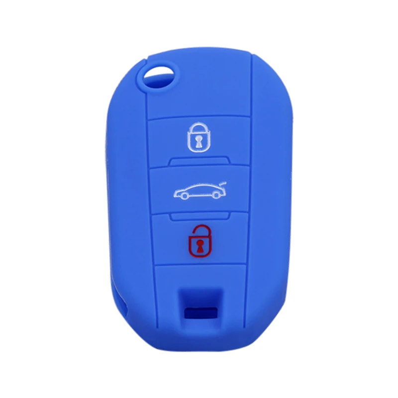 For Peugeot 3008 208 308 508 408 2008 307 4008 Car 3 Buttons Key Cover Case Silicone Shell | Автомобили и мотоциклы