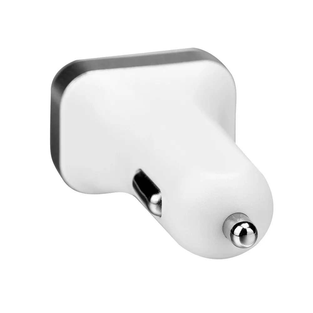Новый Стайлинг автомобильный двойной USB-порт 5 в 3 1 а мини-зарядное устройство для