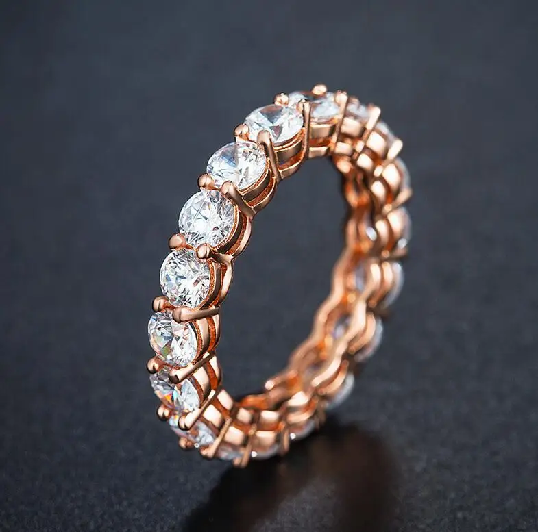 Хит продаж Новое поступление роскошное ювелирное изделие 10 КТ белое и розовое