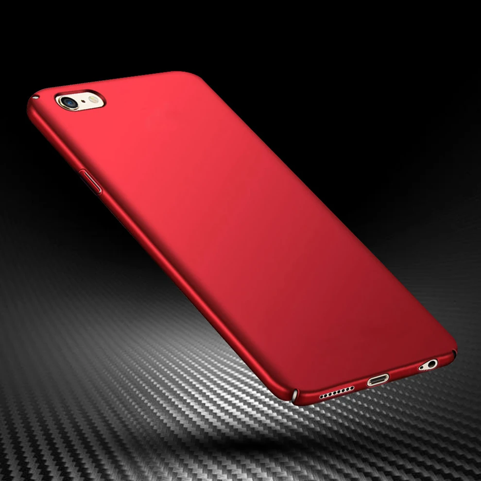 Hard PC Plastic Cover For iphone 5 5s SE 6 6S 7 Plus Luxury full protective Fronsted Plain Phone Case i5 i6 i7 s Coque Capa |