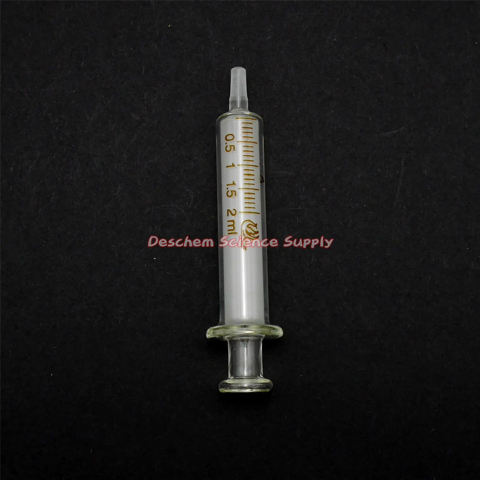 2 мл стеклянный шприц лабораторный инжектор используется в лаборатории|injector