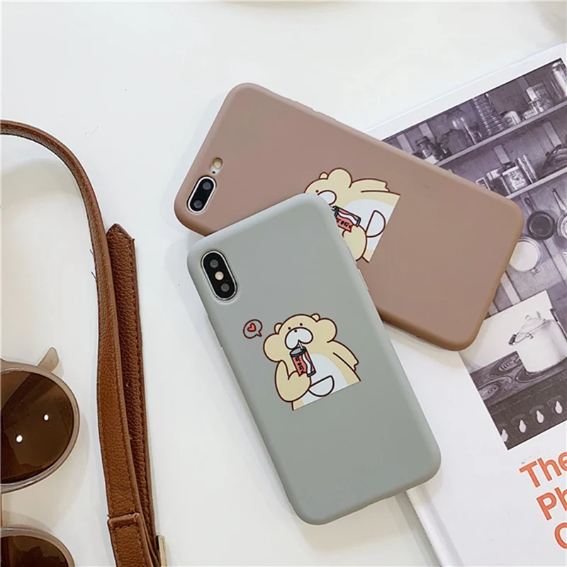 Высокое качество модный милый мультяшный чехол для iphone 6 6s 7 8 Plus все включено