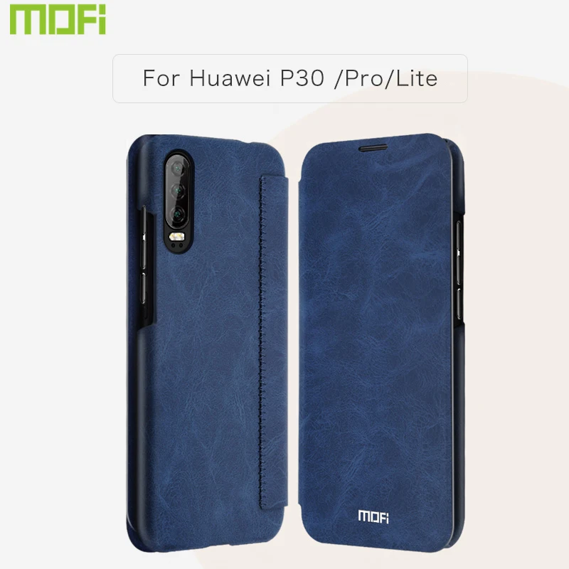 Чехол P30 Pro для Huawei чехол с откидной крышкой Lite из искусственной кожи полным